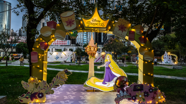 迪士尼公主的童話森林」第三站：長髮公主-希望高塔